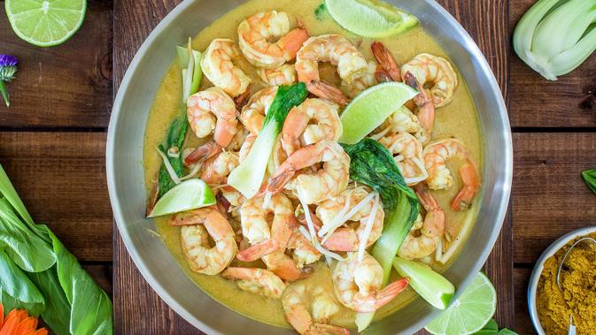 Resep Tumis Udang Bumbu Kuning Lifestyle Fimela Com
