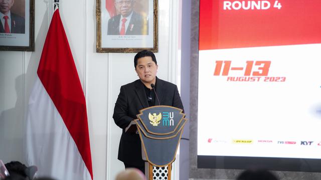 Menteri BUMN Erick Thohir