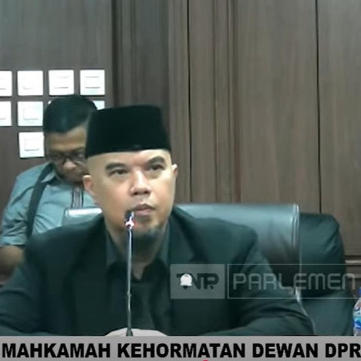 Ahmad Dhani di sidang MKD
