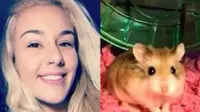 Hamster bernama Pebbles milik Belen Aldecosea yang dibuang ke kloset (Belen Aldecosea)