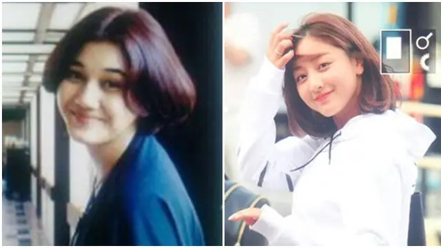 Viral, Ini 7 Potret Jihyo TWICE Mirip Mendiang Nike Ardilla Ala Netizen