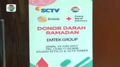 EMTEK Group bekerja sama dengan Palang Merah Indonesia,  Kabupaten Tangerang, menggelar kegiatan sosial donor darah Ramadan. 