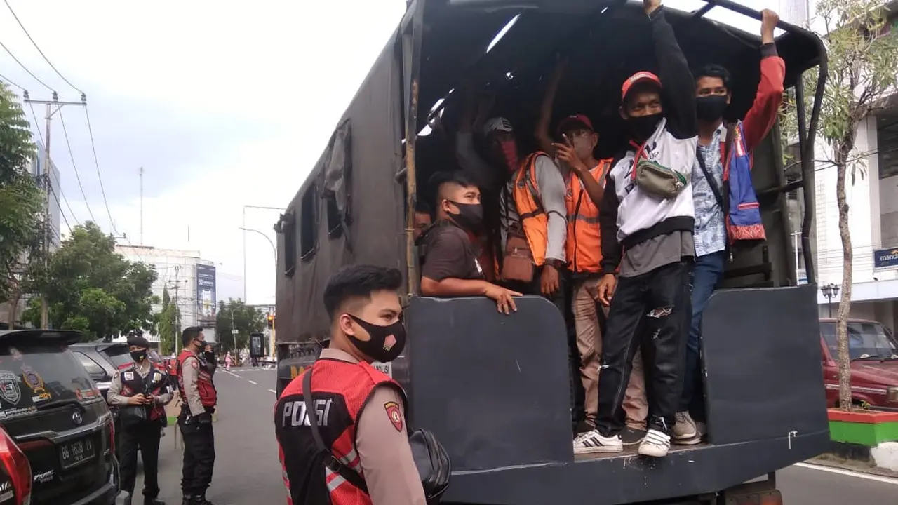 Puluhan Jukir di Palembang Diamankan Karena Tak Kantongi Surat Izin