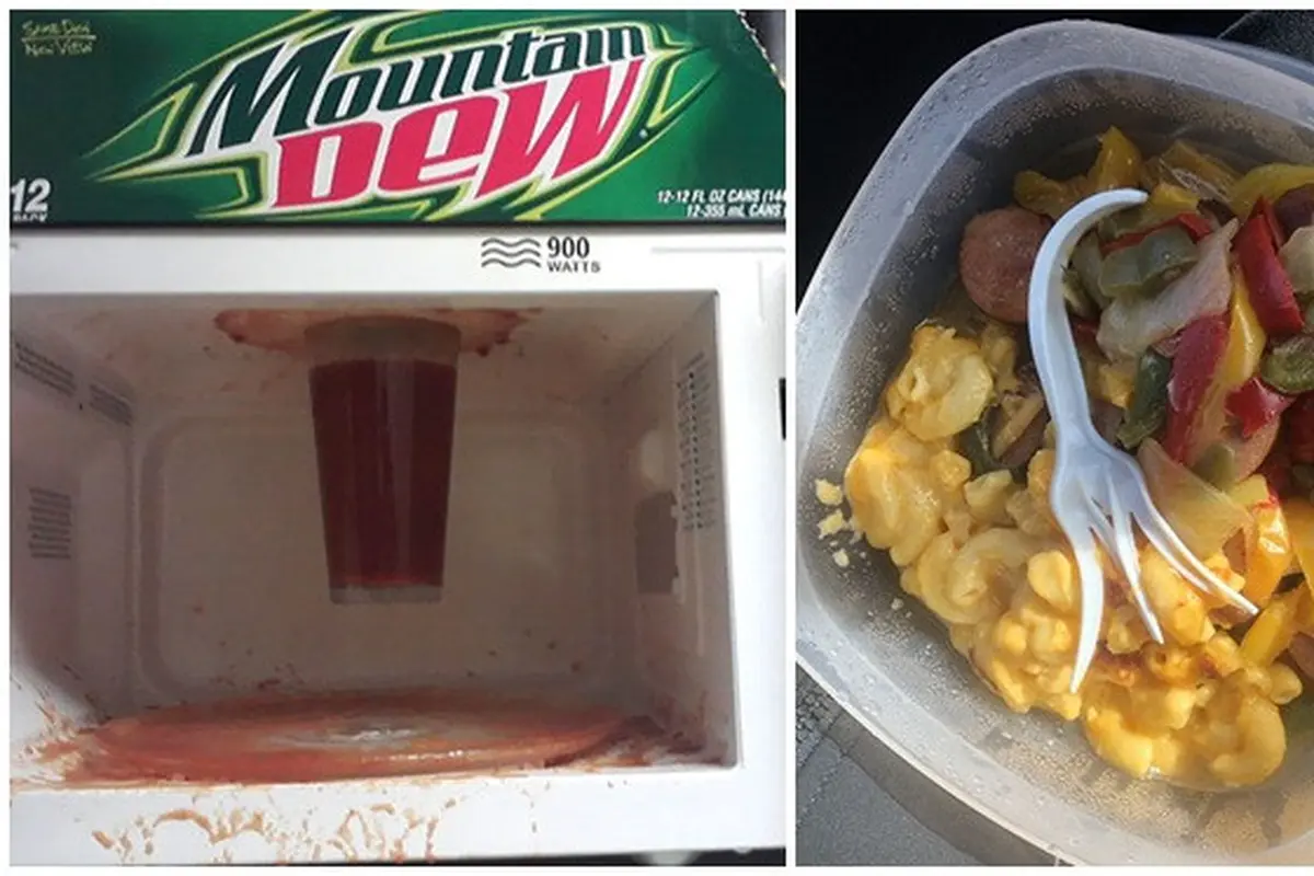 7 Momen Apes saat Memakai Microwave Ini Bikin Geleng Kepala