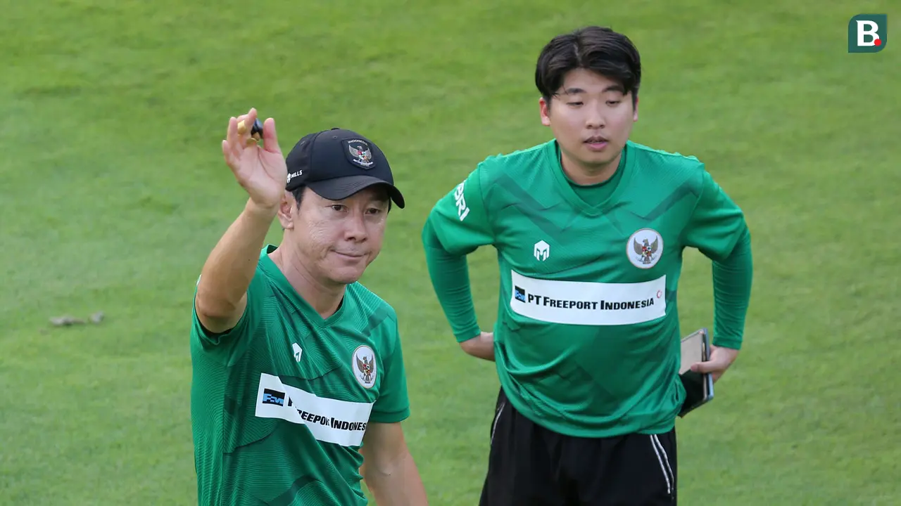 Latihan Timnas Indonesia Jelang Hadapi Timnas Argentina