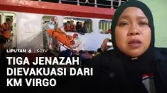 Ada tiga jenazah dievakuasi dari dalam badan KM Virgo Transport 8 yang tenggelam. Sementara itu di tengah pencarian ratusan korban yang masih hilang, Menteri Perhubungan mencopot Dirjen Perhubungan Laut, Muhammad Masyhud.