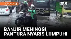 Banjir Rob Parah, Jalur Pantura Nyaris Lumpuh!