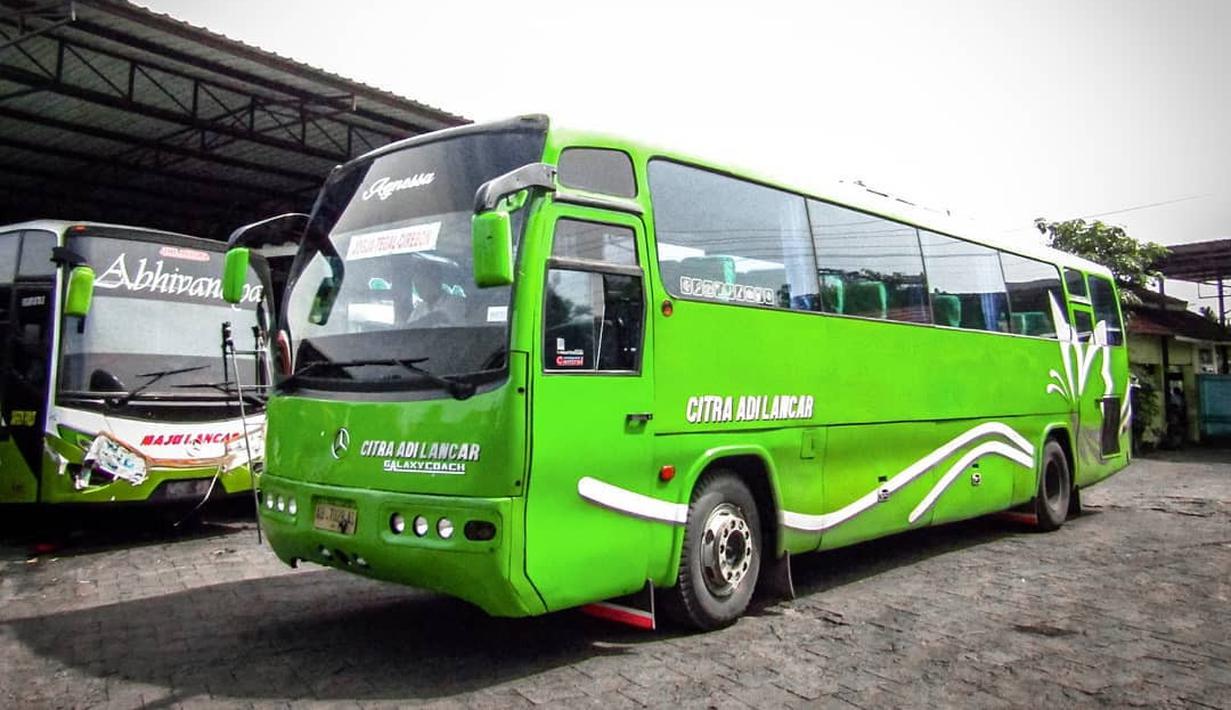 Restu Ibu Galaxy Coach milik PO Citra Diri Lancar. (Source: Instagram/@bayukeren)