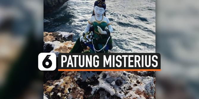 VIDEO: Heboh, Patung Nyi Roro Kidul Muncul di Pantai Nusa Dua
