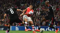Alexis Bawa Arsenal Ungguli Besiktas di Babak I