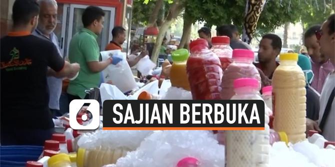 VIDEO: Tradisi Membeli Aneka Jus untuk Berbuka Puasa di Kairo