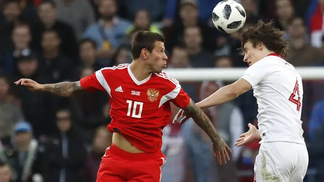Rusia, Turki, Laga Uji Coba