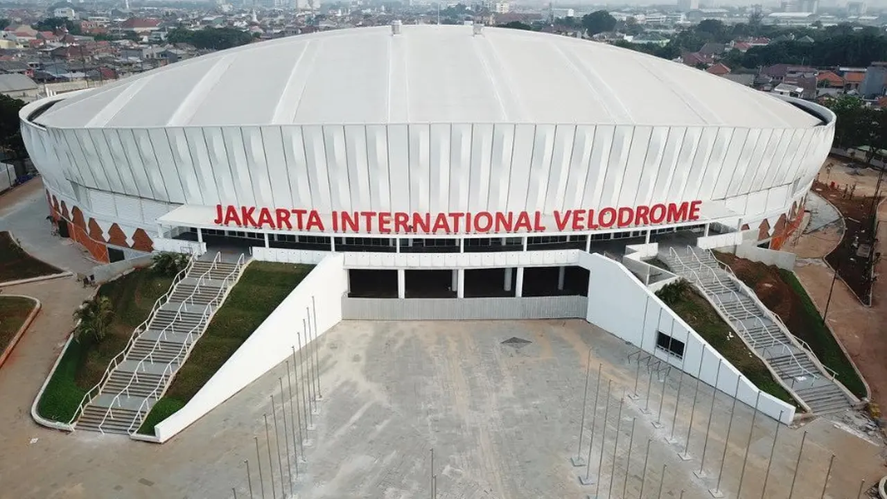Kalahkan Malaysia, Ini Penampakan Velodrome Megah Asian Games 2018 di Jakarta