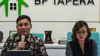 Komisioner BP Tapera, Heru Pudyo Nugroho menjelaskan tidak semua pekerja ataupun karyawan wajib mengikuti program iuran Tapera. (Liputan6.com/Angga Yuniar)