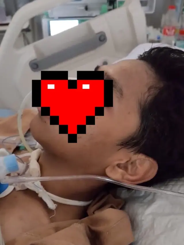 Kondisi terkini David Ozora. (Foto: Dok. Twitter @seeksixsuck)