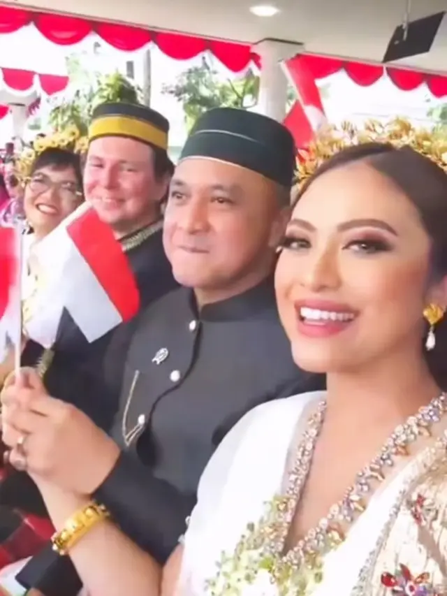 Potret Cynthia Ganesha di Rangkaian HUT RI ke-80