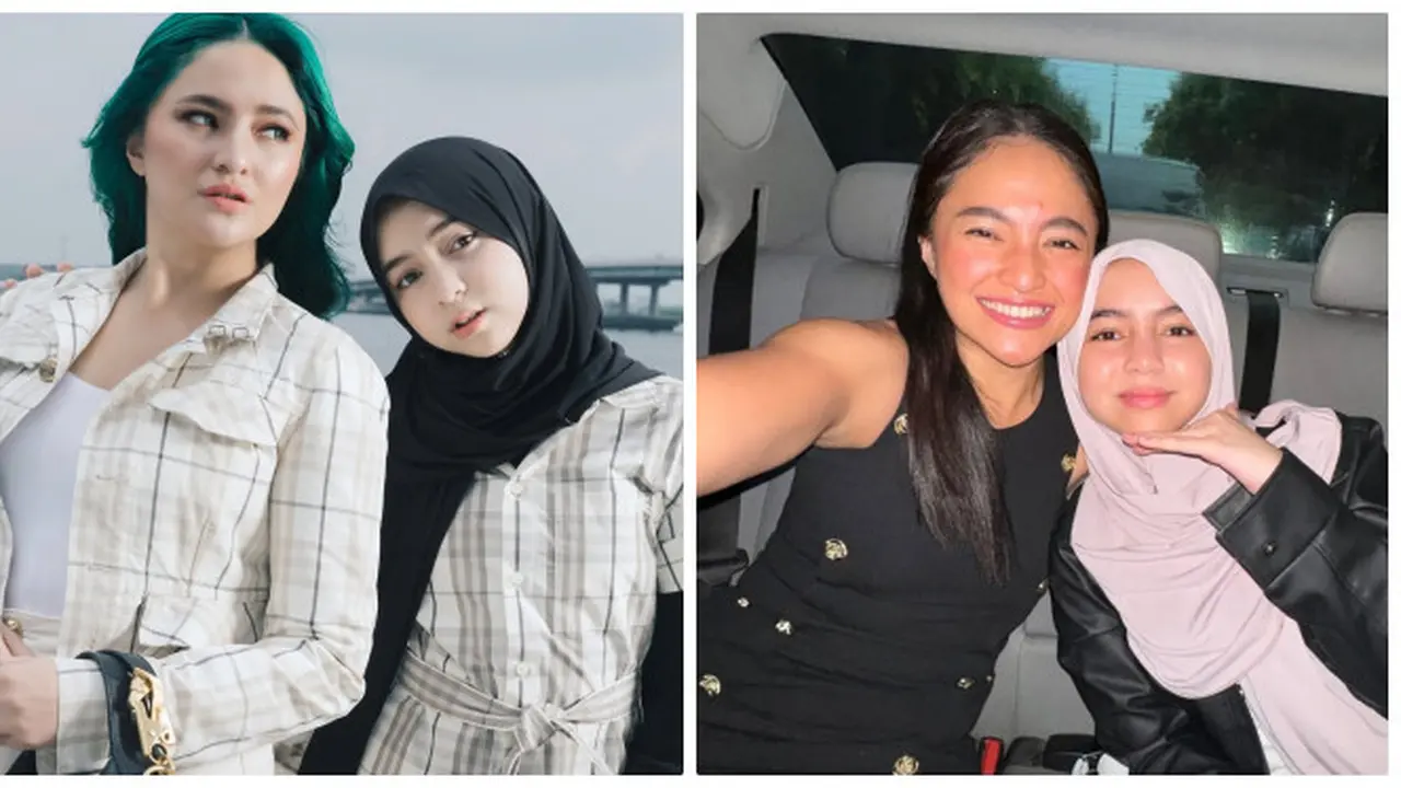 6 Outfit Senada Marshanda dan Sienna, Inspirasi Ibu Anak Tampil Kompak
