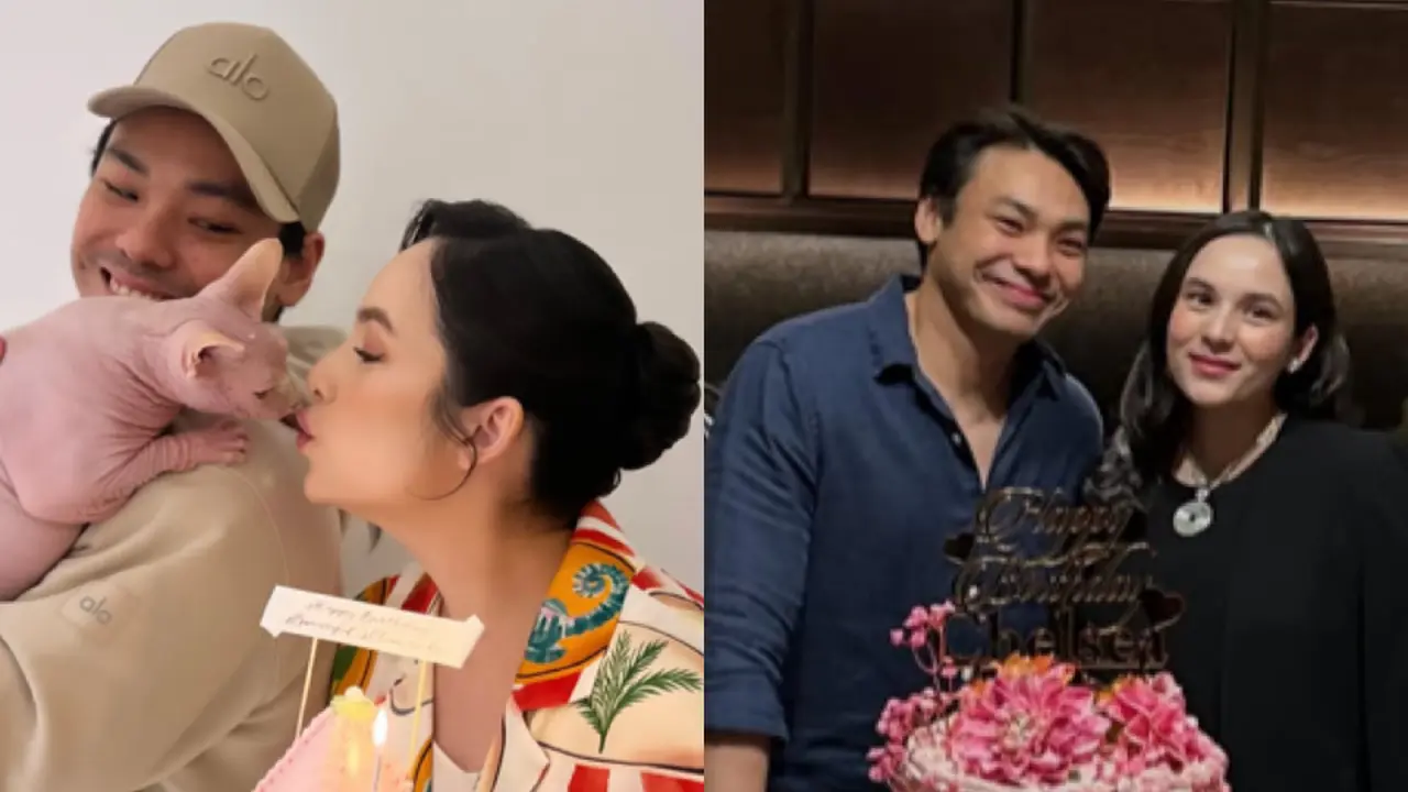 Penampilan Chelsea Islan saat rayakan ulang tahun ke-31. [@chelseaislan/@samantha_barbara26]