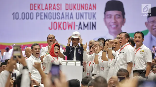Deklarasi Dukungan 10.000 Pengusaha untuk Jokowi-Amin