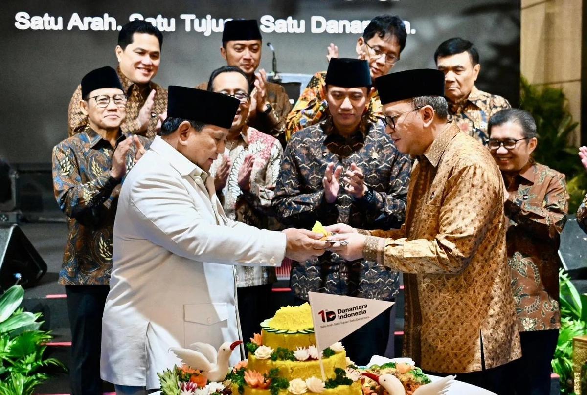 Presiden Prabowo Subianto hadiri satu tahun perjalanan Danantara Indonesia