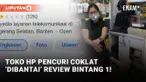 Curi Coklat Alfamart, Toko HP Pelaku Kena Amuk Netizen