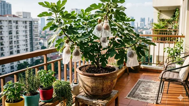 tanaman buah dalam pot yang cocok untuk balkon apartemen