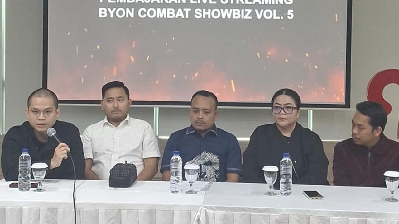 Bambang Satrio - pemilik akun Tiktok Bambangmosaja, Dhini W Prayogo - SVP of Licensing & Sports Vidio, Pranata Ginting, SH-Kuasa Hukum BYON, Sogi Bagaskara, SH, MH-Kuasa Hukum Cellos, Yoshua Marcellos Muliardo - Pemilik BYON
