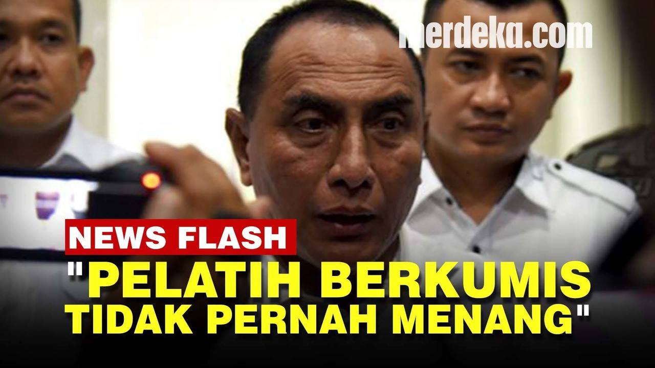 VIDEO: Gubernur Sumut Edy Rahmayadi Minta Pelatih Tak Boleh Berkumis