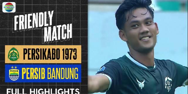 VIDEO: Highlights Friendly Match, Persib Bandung Tundukkan Persikabo 1973 di Bogor