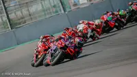 Suasana balapan motor MotoGP Mandalika 2024. (dok. ITDC)