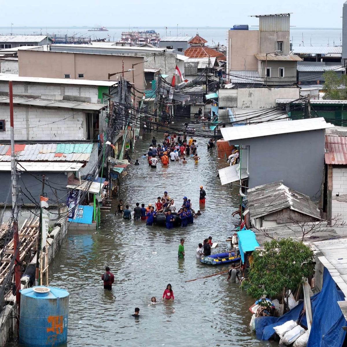 Banjir rob Jakarta