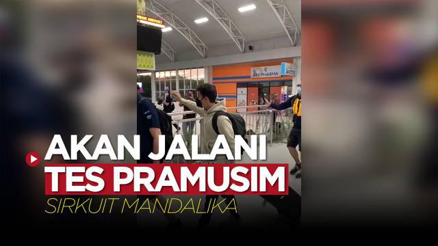 Berita Video, Tiba di Indonesia, Marc Marquez dan Fabio Quartararo Akan Jalani Tes Pramusim di Sirkuit Mandalika