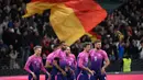 Kemenangan atas tim Oranje melanjutkan tren positif Jerman yang pada laga sebelumnya juga menang 2-0 atas Prancis. (Kirill KUDRYAVTSEV/AFP)