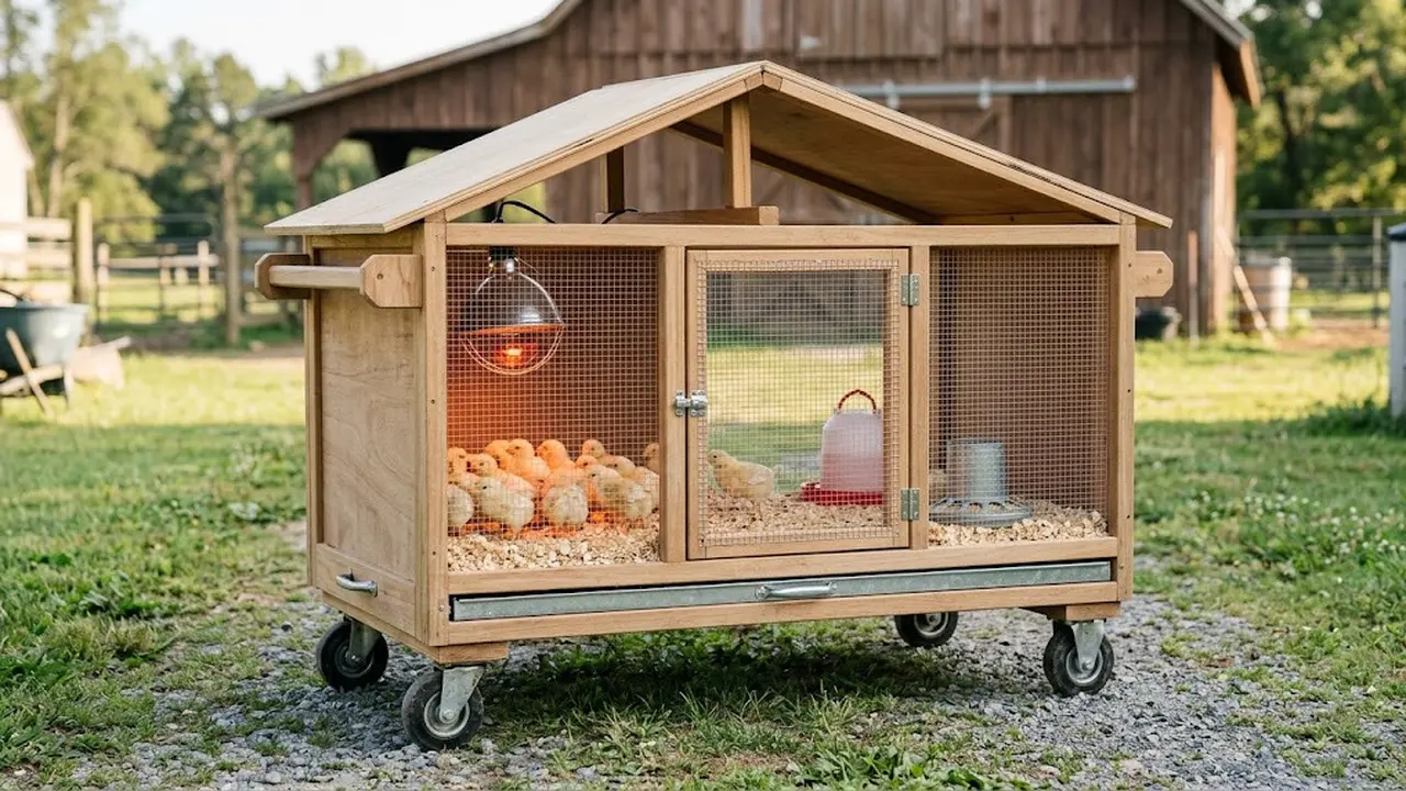 Ide Kandang Anak Ayam yang Hangat dan Mudah Dibersihkan/AI Generated