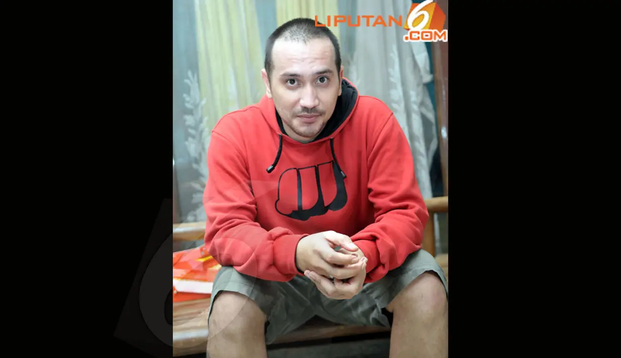 Gary tak ingin putranya itu kehilangan masa kecil lantaran sudah bekerja sebagai artis di usia dini , Jakarta, Senin (21/4/2014) (Liputan6.com/Panji Diksana).