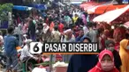 Pasar Diserbu