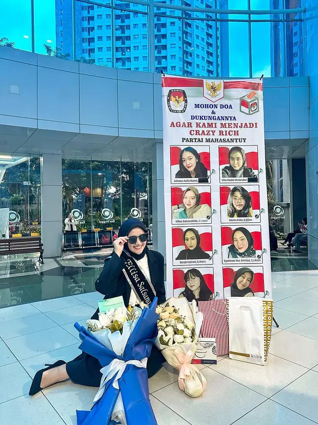 Nabila LIDA raih gelar sarjana (Foto: instagram nabilaellisa)