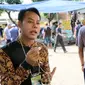 Eko Mega Bintang ikut memeriahkan peringatan pemotongan hewan kurban.