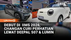 Changan mencatatkan debut perdananya di IIMS 2026 dengan menghadirkan dua model listrik andalan, Deepal S07 dan Lumin.