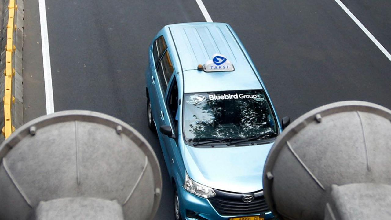 Jalan Medan Merdeka Barat di Kawasan Monas pada Selasa (25/7/2023) yang terpantau relatif lebih tertib dibandingkan dengan jalan lain yang tidak dilengkapi ETLE.