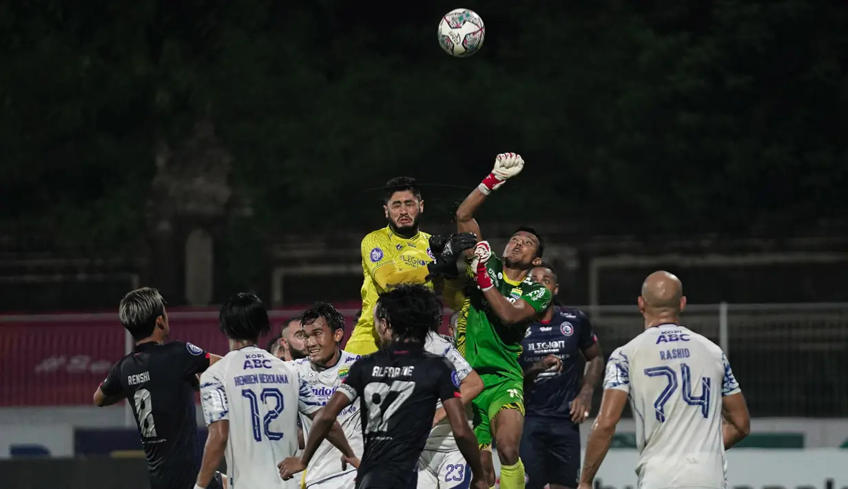 Saat laga mendekati menit-menit akhir, Bruno membuat gol keduanya pada menit ke-83 sehingga Maung Bandung berbalik unggul. Kedudukan 1-2 bertahan hingga pertandingan berakhir. (Dok. Persib)