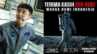 The Moon Berhasil Mendapatkan 255 Ribu Penonton di Indonesia Sejak Tayang 9 Agustus 2023. Film yang Dibintangi D.O EXO Berhasil Jadi Film Korea Terlaris Kedua Sepanjang Masa di Indonesia, Menggeser The Childe ke Posisi Ketiga (twitter.com/cbipictures)