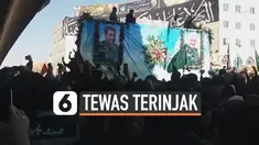 tewas terinjak