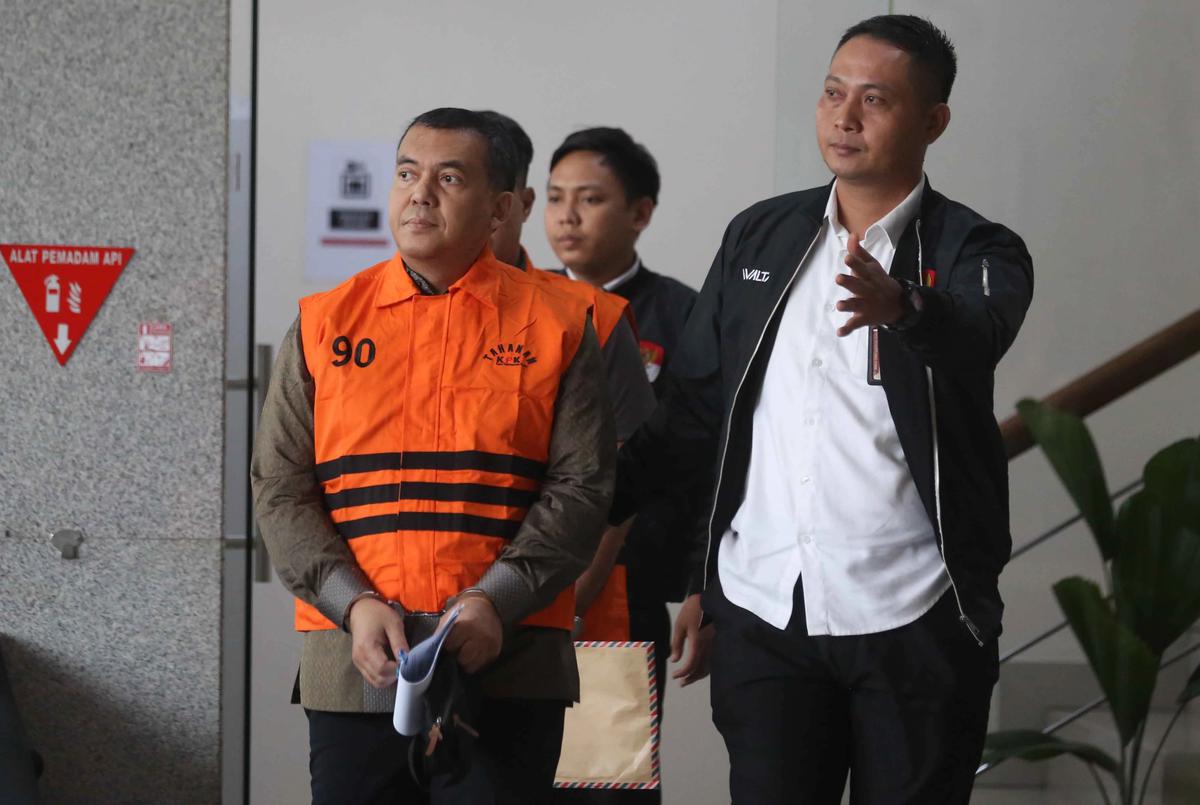 FOTO:  Wamen Imipas Silmy Karim Resmi Ditahan KPK