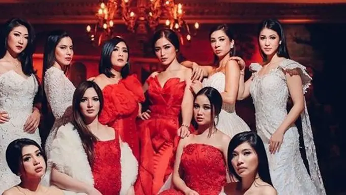 Jedar dan para member Girlsquad lainnya/copyright: instagram/inijedar