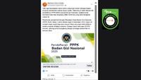 Cek Fakta: Tidak Benar Link Ini untuk Pendaftaran PPPK Badan Gizi Nasional