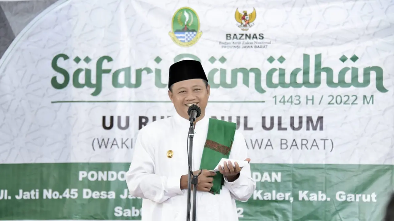Wakil Gubernur Jawa Barat Uu Ruzhanul Ulum