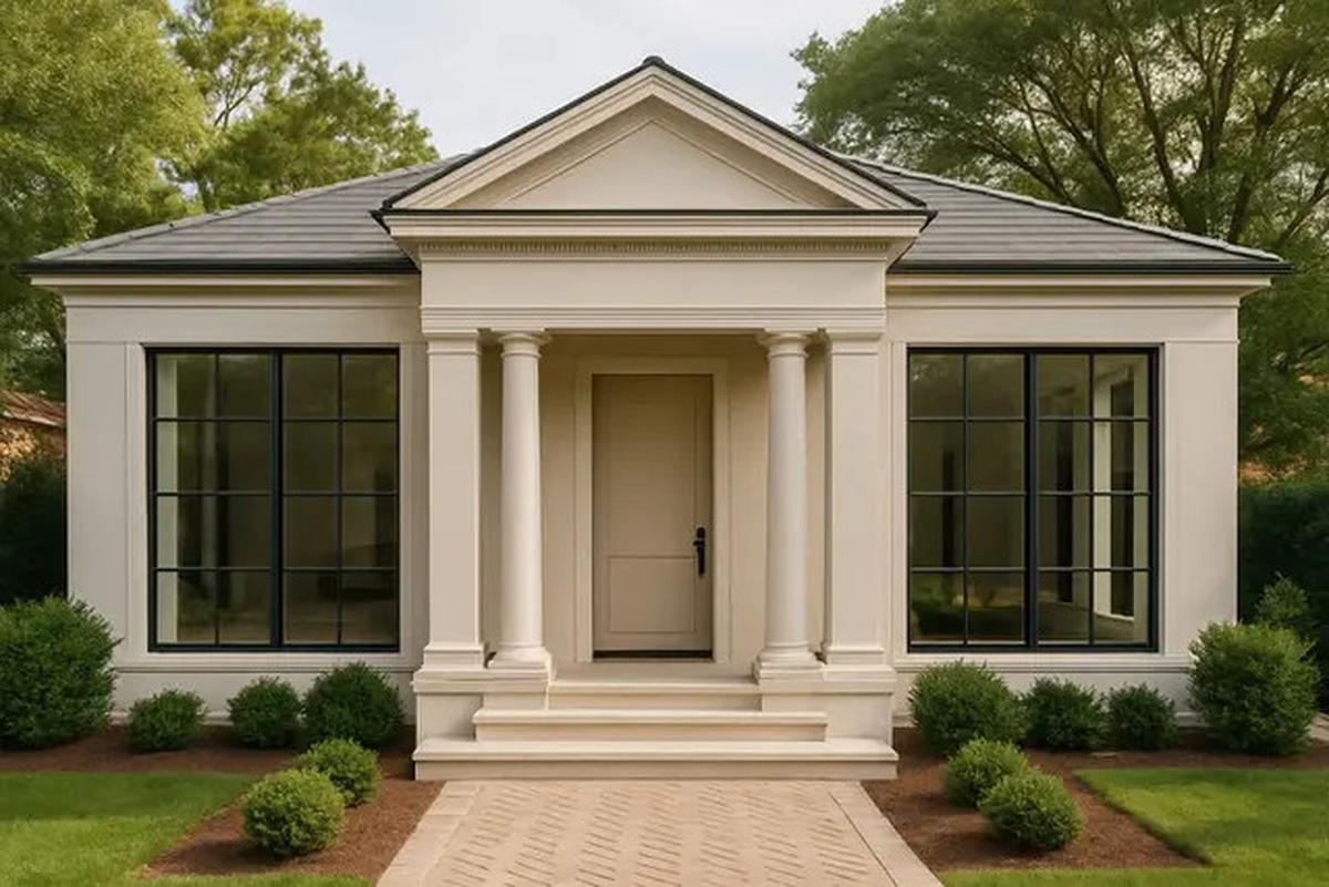9 Desain Rumah Klasik 1 Lantai Sederhana yang Bisa Jadi Inspirasi Elegan