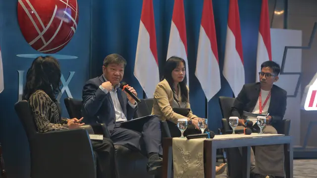 ESG Summit 2024 bertema 'ESG Ala Indonesia', bagian dari kampanye ESG 'Sehati untuk Bumi' yang digelar di Gedung Bursa Efek Indonesia, Jakarta, ditulis Sabtu (14/9/2024)