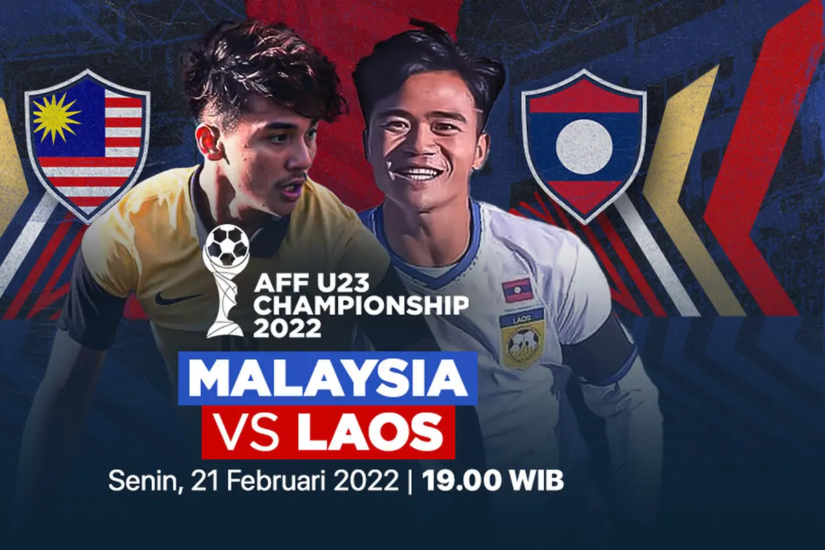 Jadwal & Link Live Streaming Piala AFF U-23 Malam Ini : Malaysia Vs Laos di Vidio